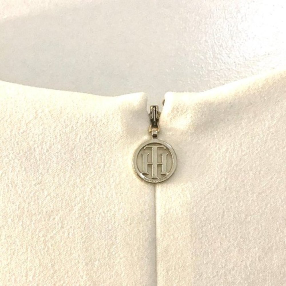 TOMMY HILFIGER Scuba Sheath Crepe Dress - Picture 4 of 8